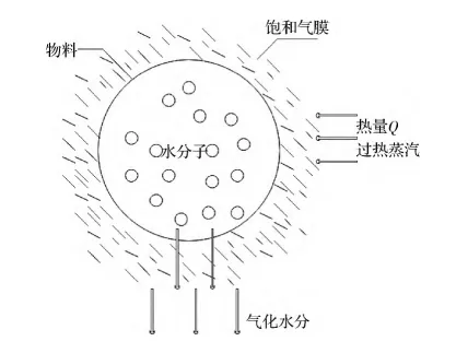 過熱蒸汽干燥傳熱圖